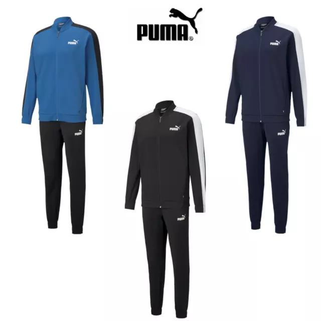 Puma Baseball Tricot Herren Trainingsanzug Jogginganzug 585843