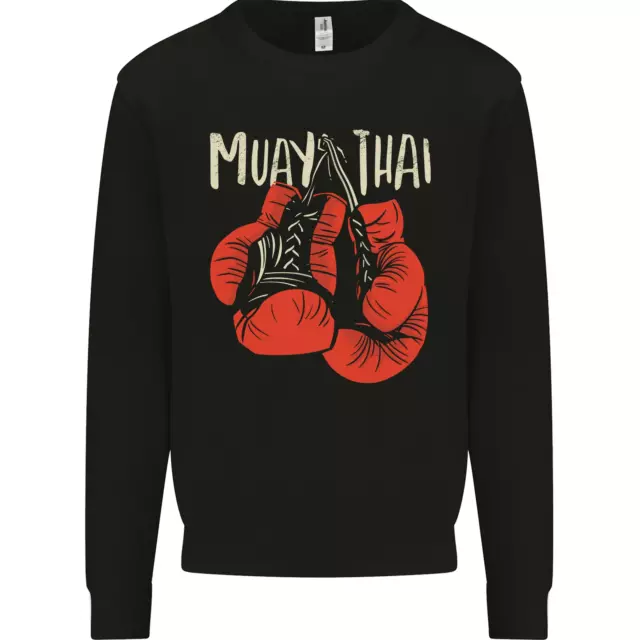 Muay Thai Boxe Guanti Mma Felpa da Uomo Maglione