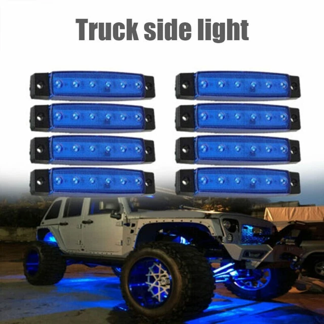 FEUX DE SOUBASSEMENT LED Rock Blanc 20 Pods Adaptés Pour Camion Tout-terrain Jeep VTT UTV Bateau - Foto 7