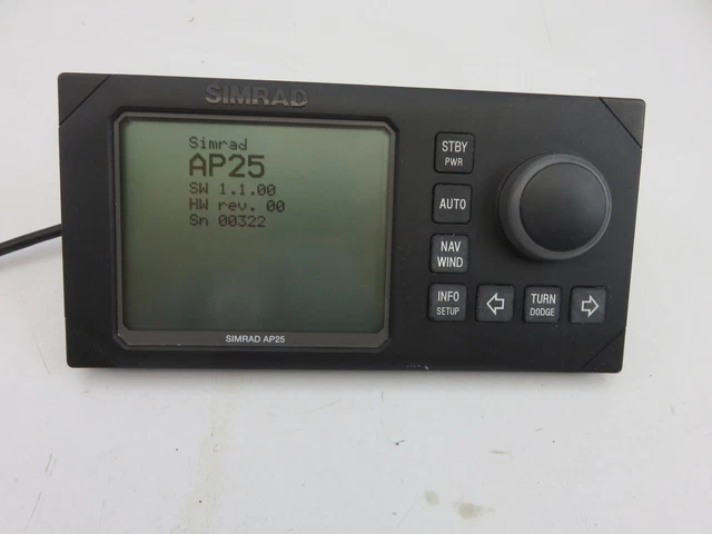 Simrad Robertson AP25 22087811 Autopilot Control Unit AC10 AC20 AC40 Computer Simrad Robertson AP25 22087811 Autopilot Control Unit AC10 AC20 AC40 Computer