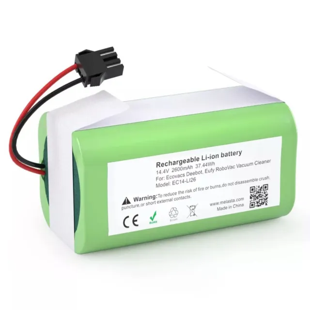 New Battery For Conga excellence 990 950 1090 1190 1790 Robot Vacuum  Cleaner
