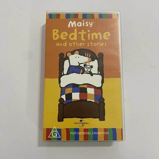 Maisy Video Tape (VHS, 1998) Bedtime and Other Stories 90’s Kids Cartoon TV Show