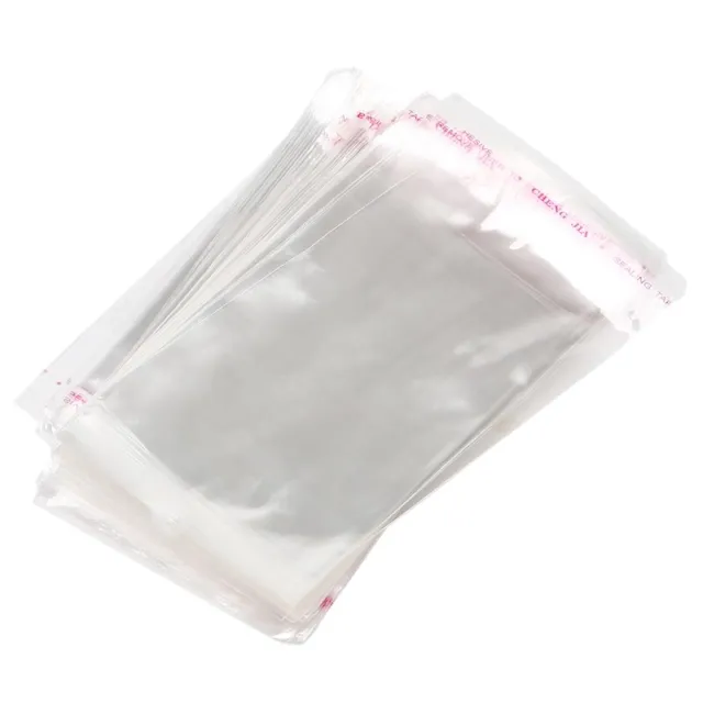Lot De 50 Sachets Zip Plastique Pour Conserver Emballer Multiples
