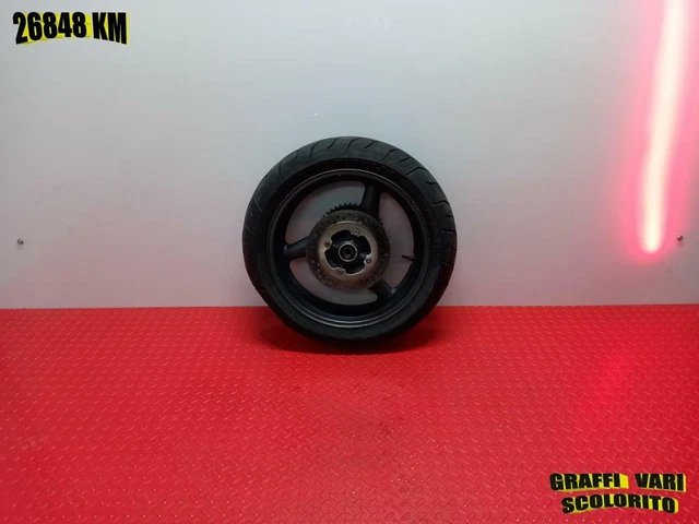 Jante Arrière Complète Avec Disque Et Enregistreur De Chaîne Honda Hornet 600
