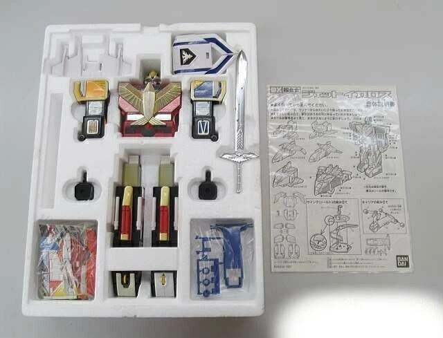 ROBOT SENTAI JETMAN Dx Jet Icarus Bandai 1991 Loose Incomplet Bel Etat