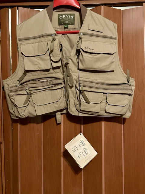 Gilet De Pêche Orvis Super Tac-L-Pac Taille XS Beige - Occasion Excellent état