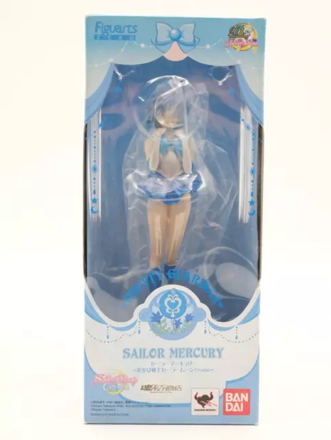 Sailor Moon Crystal Figuarts Zero Sailor Mercury Statue Pretty Guardian Open Box