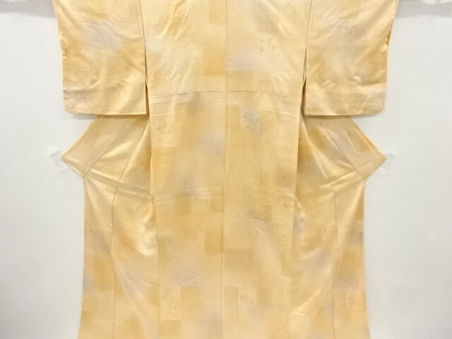 6844029: Japanese Kimono / Vintage Komon Kimono / Bamboo Grass