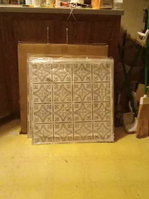 Great Lakes Tin - 2ft x 2ft Hamilton Tin Ceiling Tile (Case of 5)