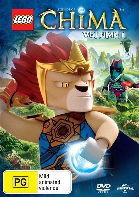 Lego : Legends Of Chima : Volume 1  : NEW DVD : Region 4 :
