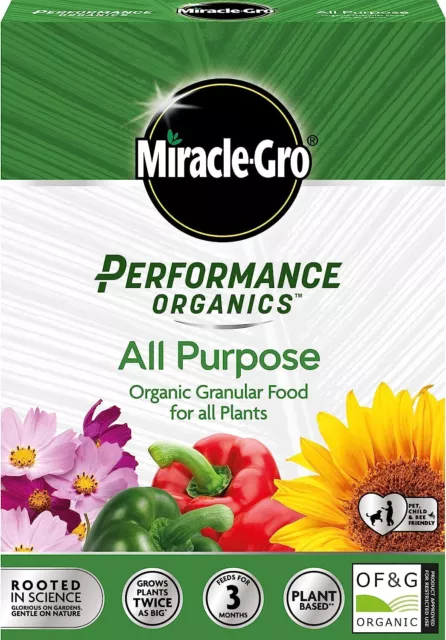 Miracle-Gro Performance Organics All Purpose Plant Food Feed