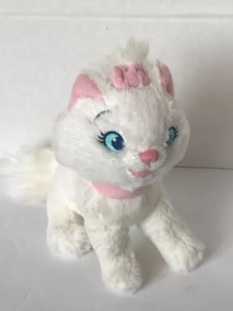 Disney The Aristocats Marie the Cat Disney Store 7" Plush Stuffed Animal