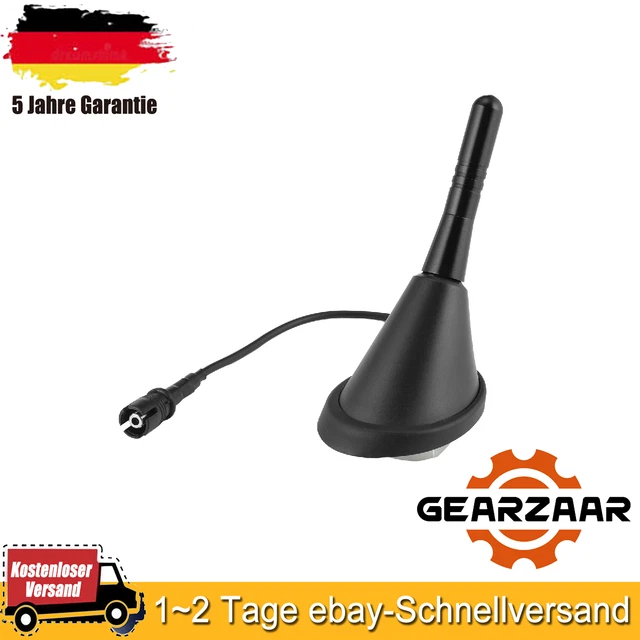 Kurz Stab Dach Antenne 3,5cm Antennen Fuß Sockel Set RAKU II 2 Für