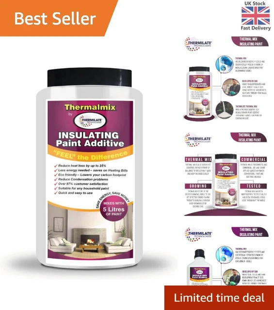 THERMALMIX INSULATING Paint Additive 30.99 PicClick UK
