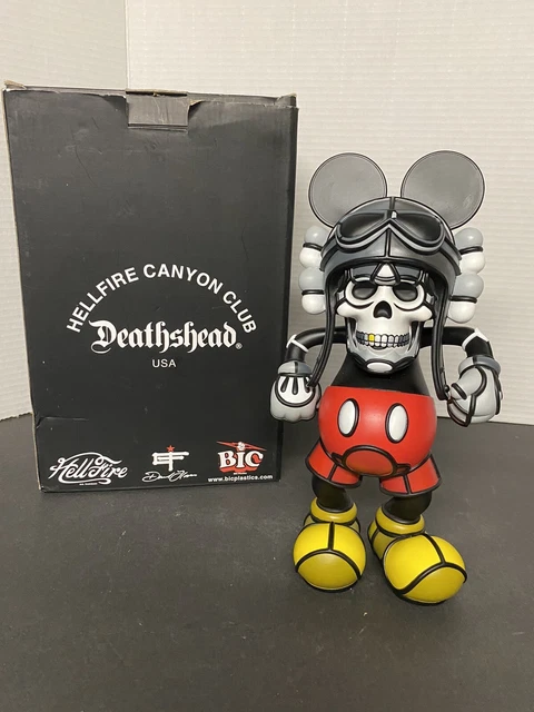 DAVID FLORES X Hellfire Canyon Club Deathshead Mickey Mouse Vinyl