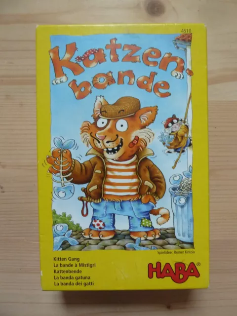 Reiner Knizia: KATZENBANDE (HABA / TOP-Z.) - Ein putziger Sammelspaß für Kids!