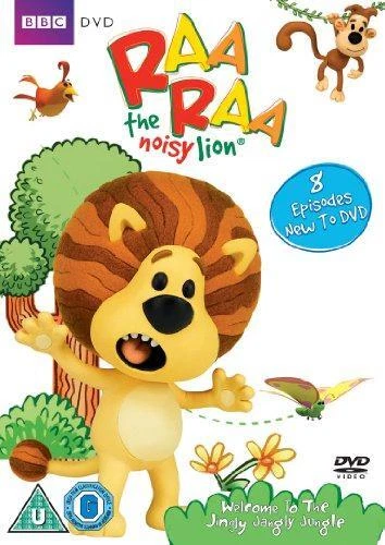 RAA RAA THE Noisy Lion Welcome to the Jingly Jangly Jungle DVD
