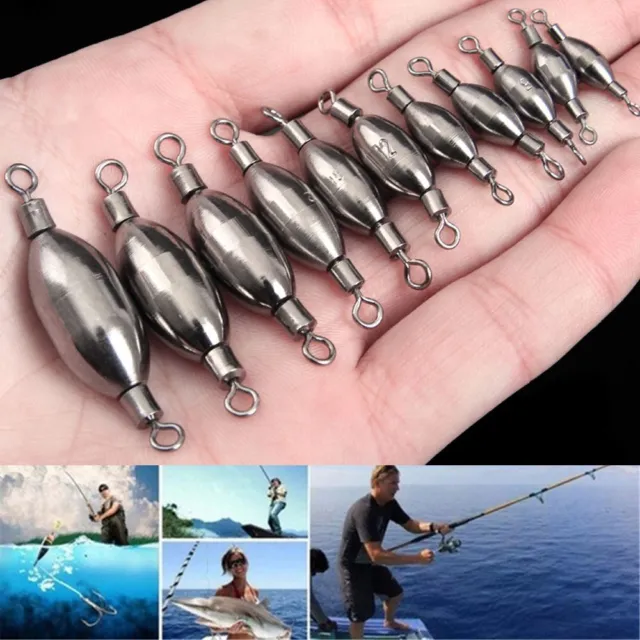 SWIVELS ROLLING FISHING Tools Connecting Connector Tackle
