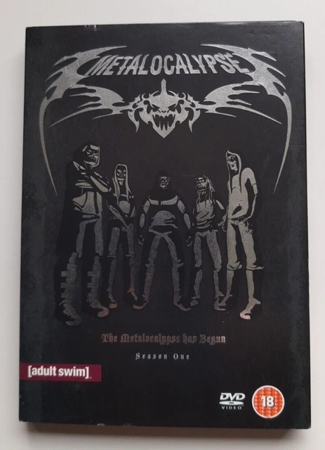 METALOCALYPSE - ADULT Swim Complete Series 1 DVD x 2 (2009) Heavy Metal ...