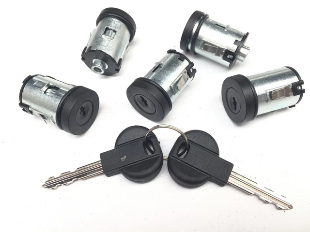 Kit de Réparation de Barillet de Serrure de Porte avant 1U0837167E pour FABIA 1998-2004 Kit de Réparation de Barillet de Serrure de Porte avant 1U0837167E pour FABIA 1998-2004