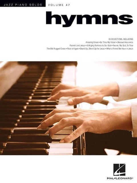 Hymns: Jazz Piano Solos Series Volume 47 by Brent Edstrom (English) Paperback Bo