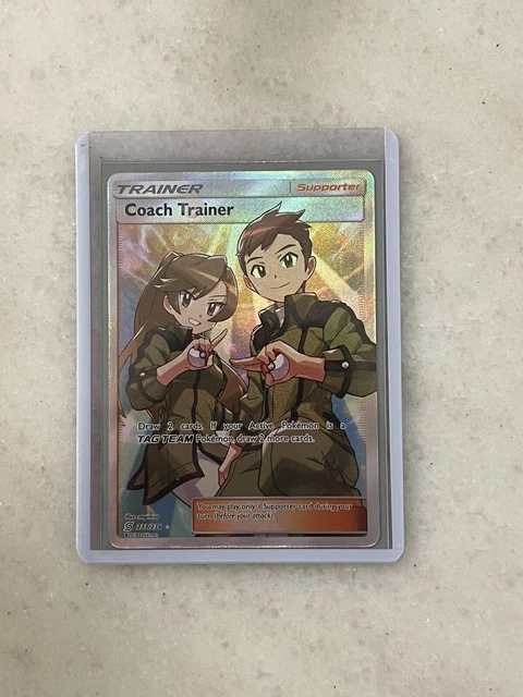 COACH TRAINER - 233/236 - Pokemon Unified Minds Sun & Moon Full Art ...