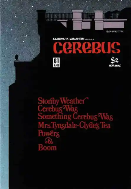 Cerebus the Aardvark #61 VF; Aardvark-Vanaheim | Flaming Carrot - we combine shi