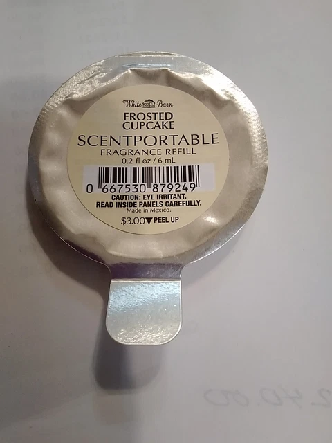 Bath and Body Works Scentportable Car Fragrance Refill 0.2fl oz Frosted Cupcake