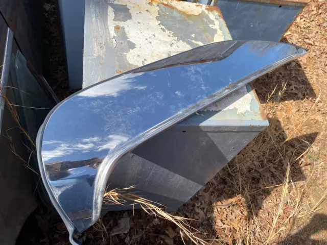 NOS 1960 Chevrolet Impala LH Drivers Side Stainless Foxcraft Fender Skirt CWS-60