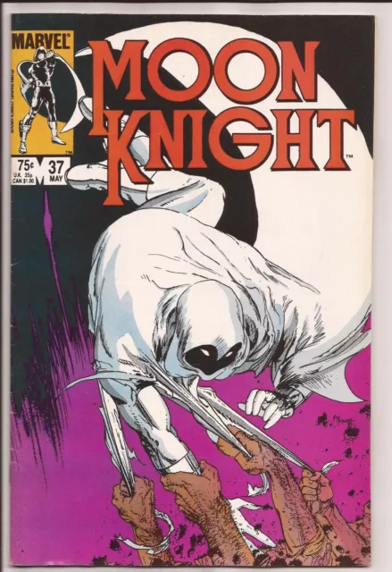 Moon Knight #37 FN/VF 7.0 Off-White Pages (1980 1st Series)