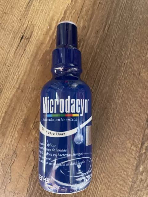 Virus antiséptico Microdacyn bacterias hongos heridas antiséptico Heridas