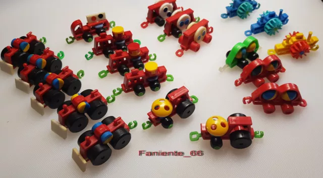 ❌ Ü-Eier - Fantasia Cars 1 D + 2 D von 1985/1986 -  selten