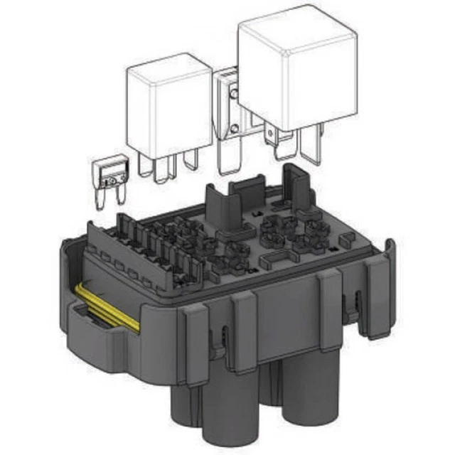 MTA Fuse/Relay Hol Maxi Micro Relay WP Porte-fusible/relais 1 pc(s)