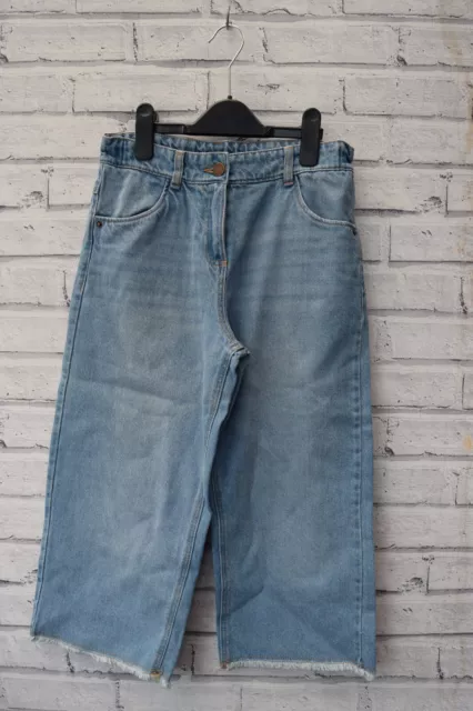 New Tu Girls Wide Leg Cropped Jeans Age 12  Years     A2
