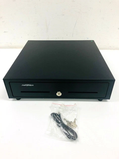 Partner Cash Drawer 5 Bill 5 Coin 2 Slot 9303060000030  6E410. BLACK