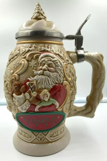 1994 AVON Father Christmas Stein Fine Collectables