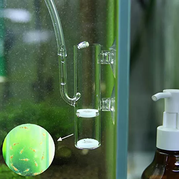 Aquarium Shrimp Egg Tumbler Incubators Hatchery Nursery Live Fry Babies Hatching 2