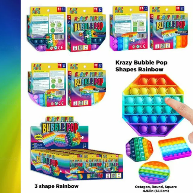 Pop Its Fidget Toy Infinity Cube Push Bubble Stress Relief Kid Pop it  TikTok2021