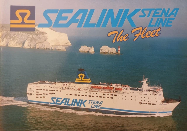 Sealink Stena Line The Fleet, 1992 - By Miles Cowsill And John Hendy