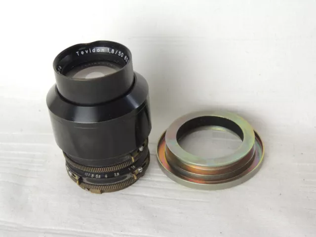 Carl Zeiss Jena Tevidon 1.8/50 Objektiv, C-Mount