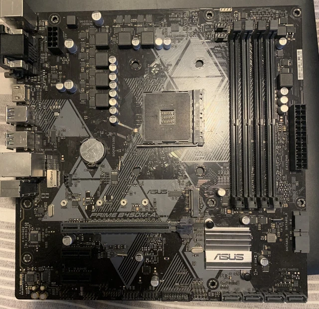 ASUS PRIME B450MA Motherboard AMD B450 Socket AM4 DDR4 M.2 mATX HDMI