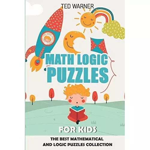 MATH LOGIC PUZZLES For Kids 200 Numbrix Puzzles with A Paperback NEW