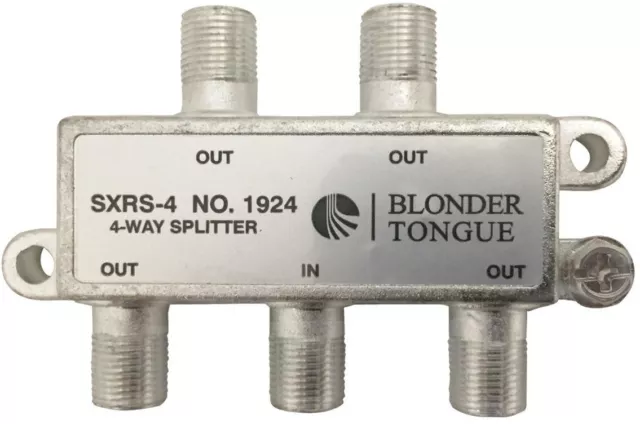 Blonder Tongue SXRS-4 Four Way 1GHz Splitter