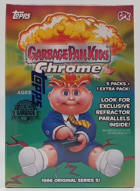 Topps GPK Chrome Garbage Pail Kids  Blaster Box 2022