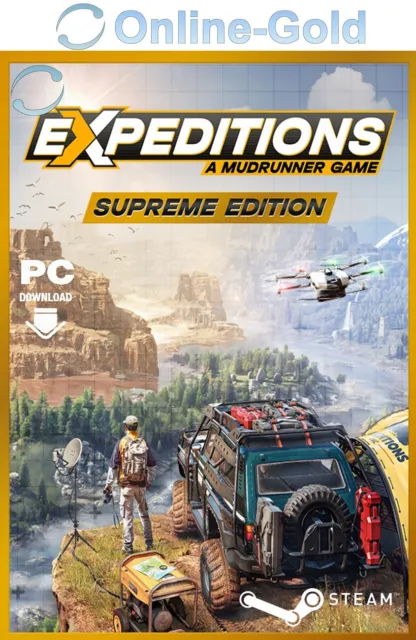 Expeditions - A MudRunner Game Supreme Edition PC Steam Code numérique - FR/EU