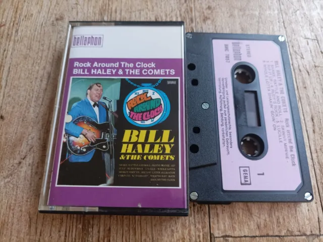 Bill Haley & The Comets Rock Around The Clock Cassette Audio Tape K7 Mc