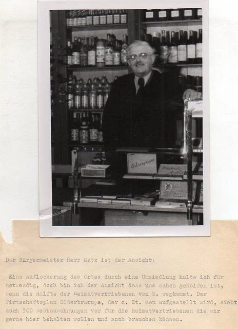 C3833/ Mürgermörmänderbrarup foto stampa circa 1950 18 x 13 cm