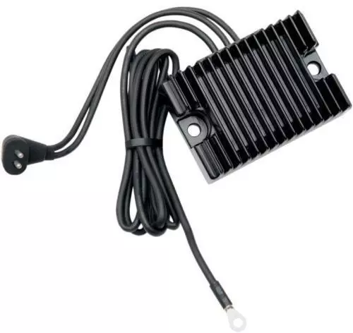 Drag Specialties 2112-0782 Black Solid State Voltage Regulator Harley 74516-86BK