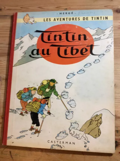 Les aventures de Tintin - Tintin au Tibet - B31 - Hergé - 1962