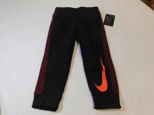 Nike Therma Dri Fit Active Sudare Pantaloni 86E331-023 Nero Bambino Ragazzi 4 XS
